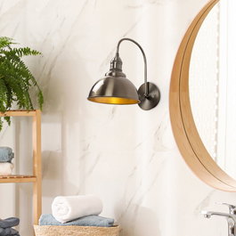 Opviq Varzan - 10845 Lámpara de pared vintage de metal